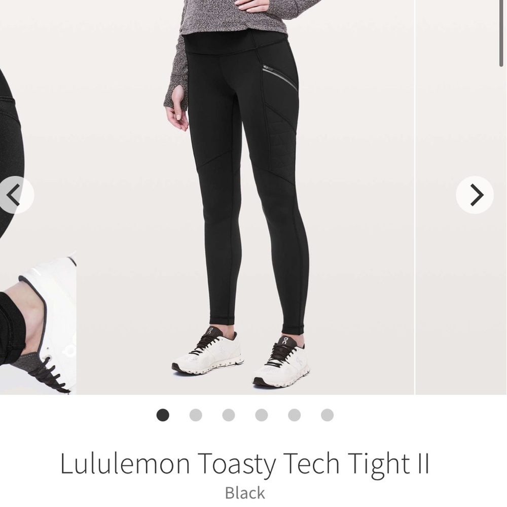 Lululemon toasty tech II